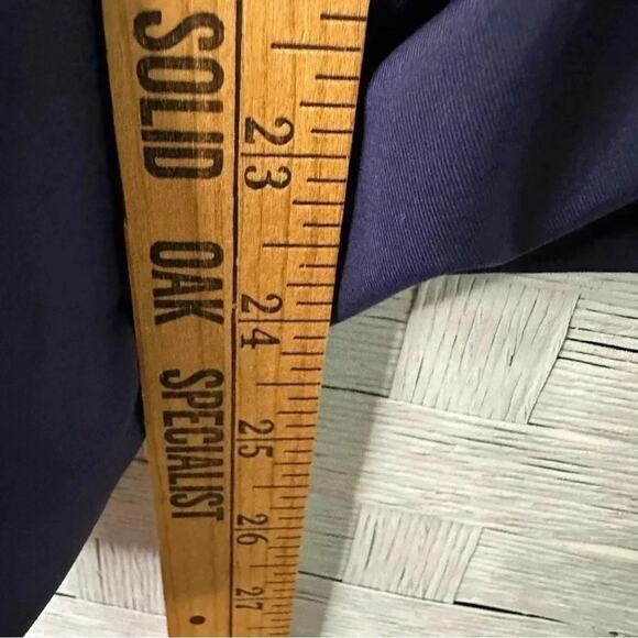 Lands' End Wrap Underwire Tankini Top Deep Navy beach athleisure pool swimwear - Picture 7 of 9